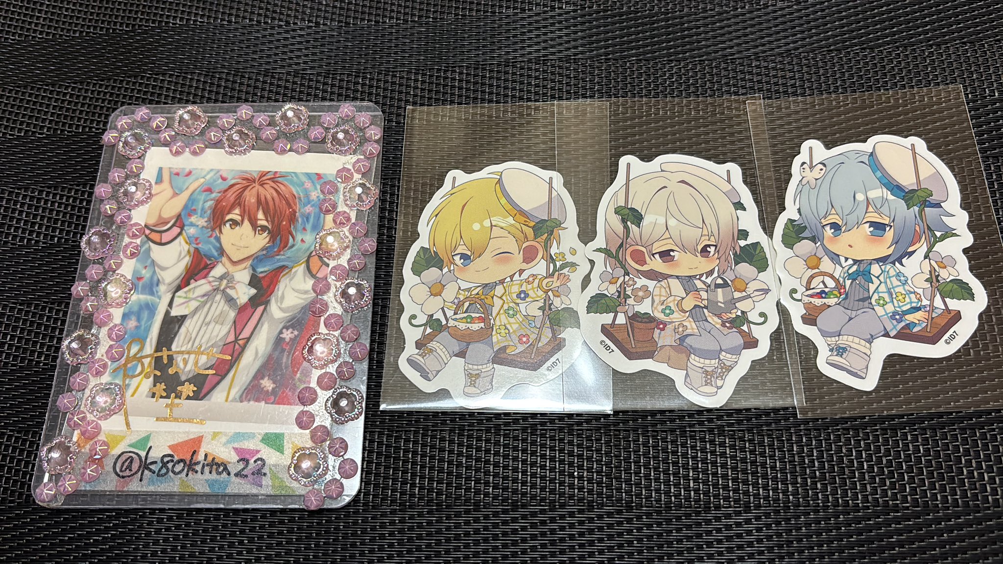アイナナ アニカフェ アクスタ ステッカー 三月 環 壮五 ナギ たらお@7/20陸くんバースデーストア🎂 on X: 