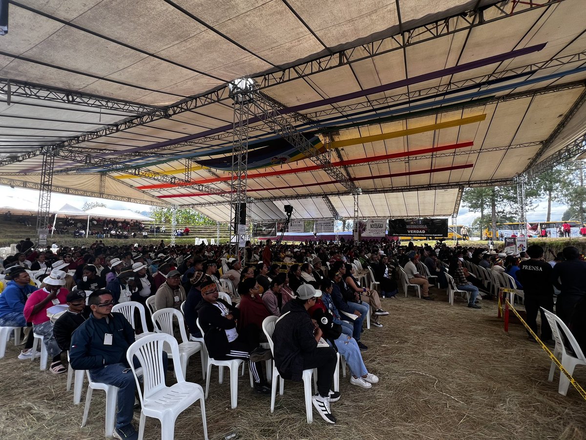 LancerosDigital's tweet image. Inicia el tercer día del VIII Congreso de la @CONAIE_Ecuador con palabras de invitados especiales y delegados internacionales y la continuación de la plenaria de las mesas de trabajo
