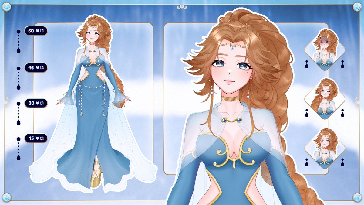 We did it! ✨️
I'm so excited to share her with you all! Thank you for your continued support!🩵