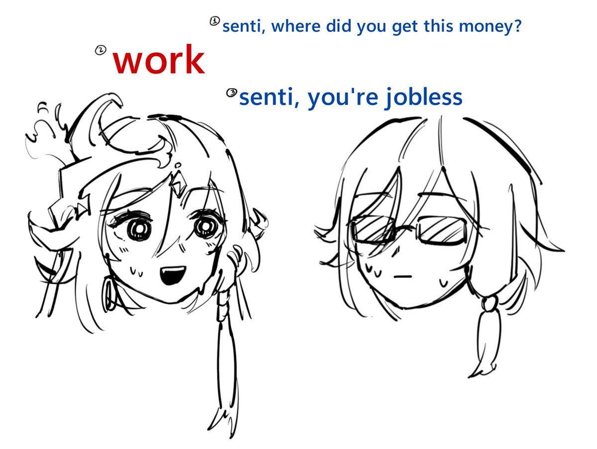 i really appreciate donos! but i'd rather take commissions than accept donos because i feel like im senti and i just robbed you by manipulating your mind