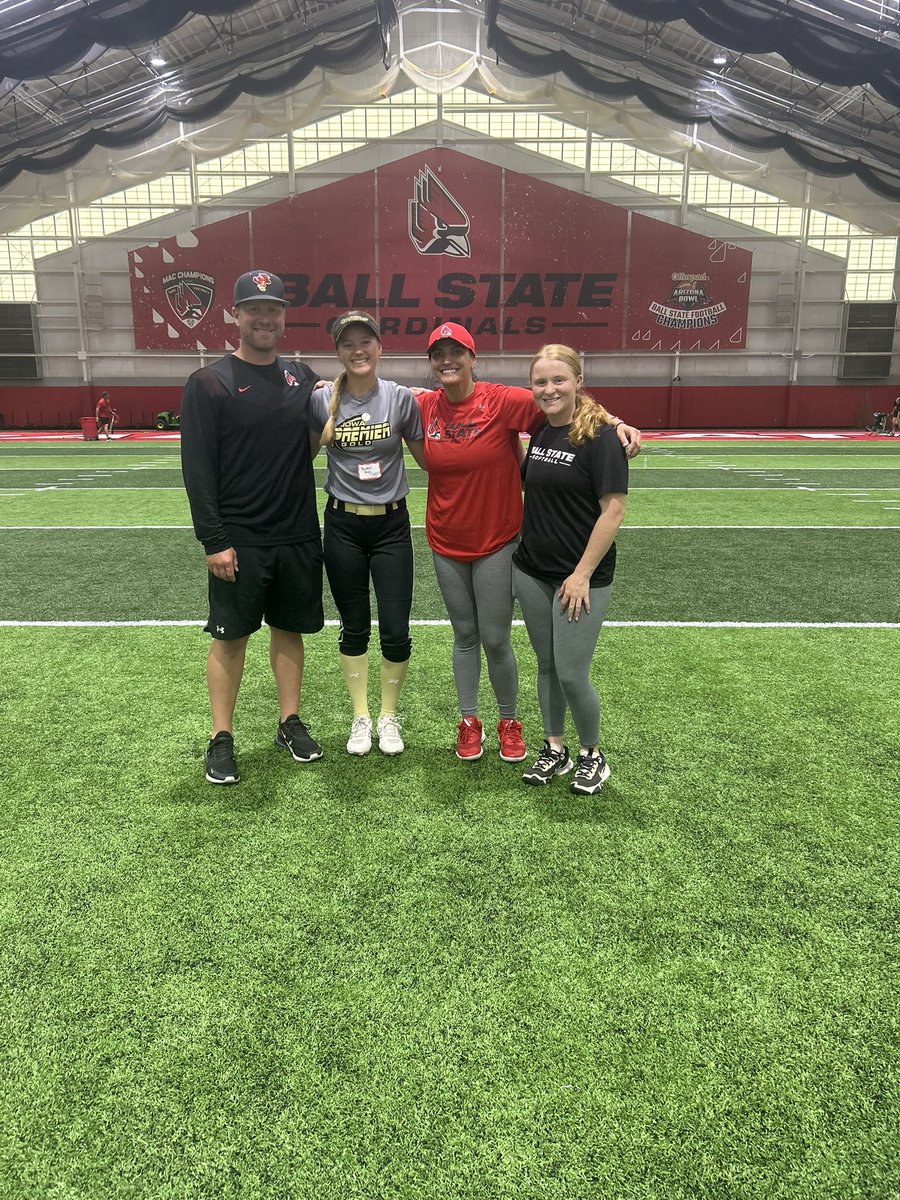 Brooklyn Haag (@brooklyn_haag19) on Twitter photo It was good to be back at <a href="/BallStateSB/">Ball State Softball</a> yesterday! Thank you Coach <a href="/CoachPena_BSU/">Helen Peรฑa</a>, <a href="/avrey_steiner/">Avrey Steiner</a>, and <a href="/CoachBurns17/">Matt Burns</a> for a fun day. I appreciated the encouraging atmosphere and instruction! Looking forward to learning more about Ball State! #chirpchirp <a href="/IP_09_Chi/">Iowa Premier 16U - Carroll ๐ฅ</a> <a href="/WiscoVikingSB/">Wisco Softball</a> It was good to be back at <a href="/BallStateSB/">Ball State Softball</a> yesterday! Thank you Coach <a href="/CoachPena_BSU/">Helen Peรฑa</a>, <a href="/avrey_steiner/">Avrey Steiner</a>, and <a href="/CoachBurns17/">Matt Burns</a> for a fun day. I appreciated the encouraging atmosphere and instruction! Looking forward to learning more about Ball State! #chirpchirp <a href="/IP_09_Chi/">Iowa Premier 16U - Carroll ๐ฅ</a> <a href="/WiscoVikingSB/">Wisco Softball</a>