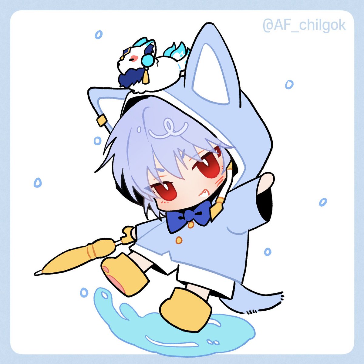 라스 로난 진 아신 트레틀 ☂️💦