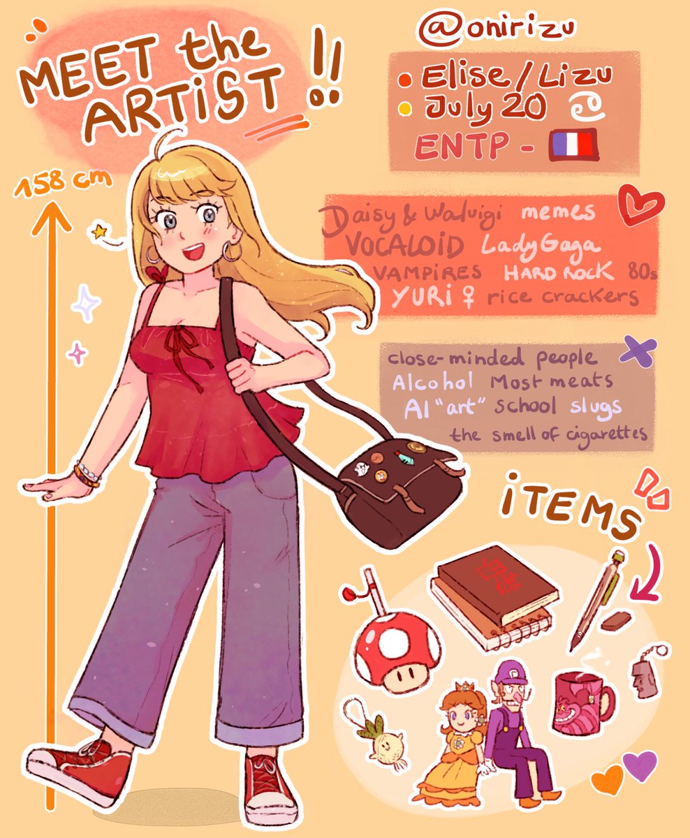 onirizu's tweet image. It’s my 21th birthday today 🥳 Here’s a #MeetTheArtist for the occasion ✨