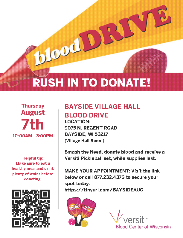 Schedule your appointment today! donateblood.versiti.org/donor/schedule…