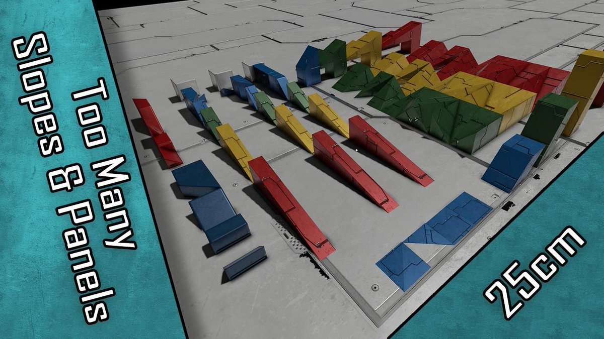 SpaceEngineersG's tweet image. Too Many Slopes and Panels by KotiKat
➡️ steamcommunity.com/sharedfiles/fi…
What are YOU engineering? We want to see your creations! #SE2