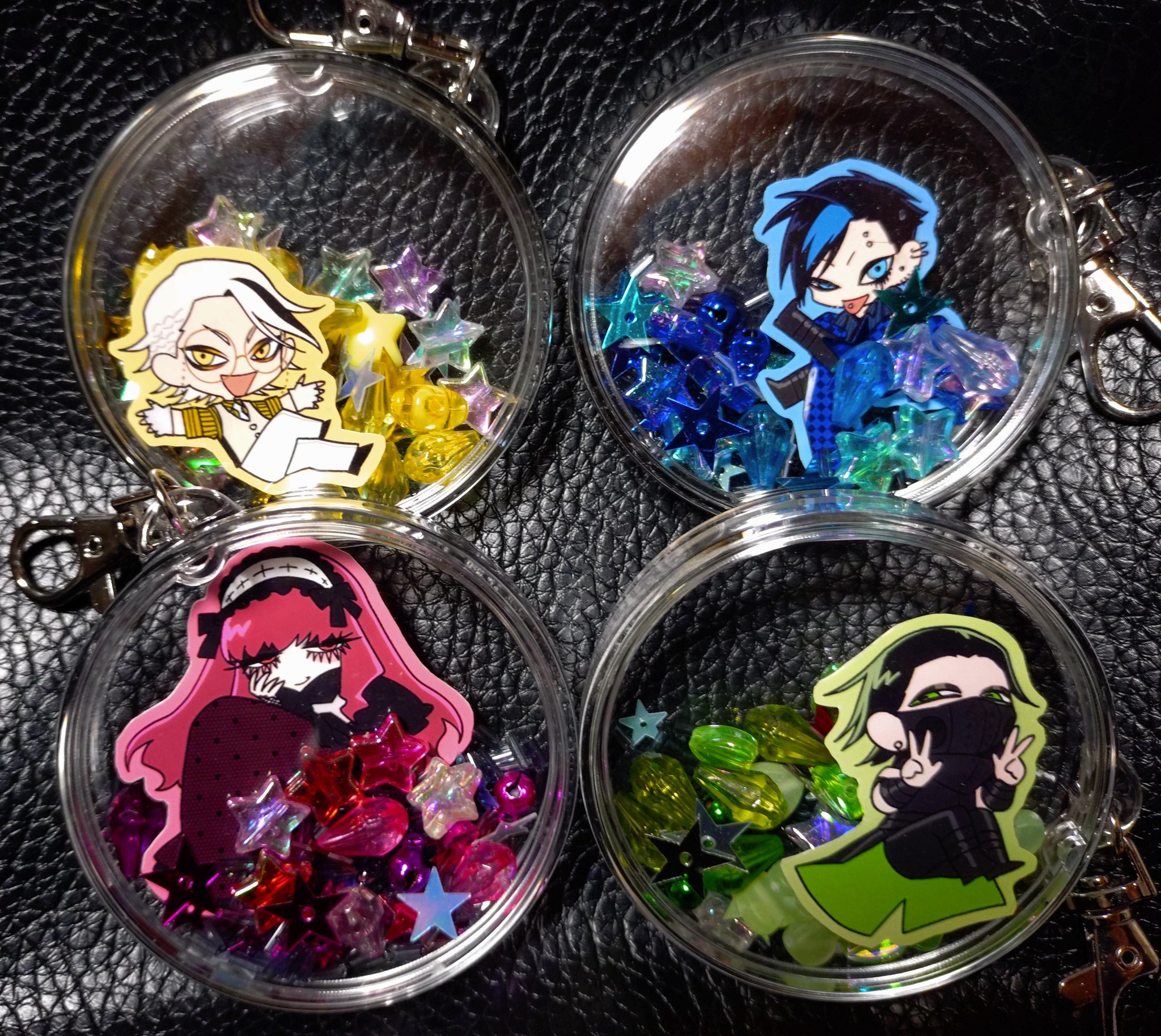 あおまりん様 リクエスト 8点 まとめ商品　シャカシャカキーホルダー シャカシャカアクリルキーホルダーコレクション OTENKI TEAM