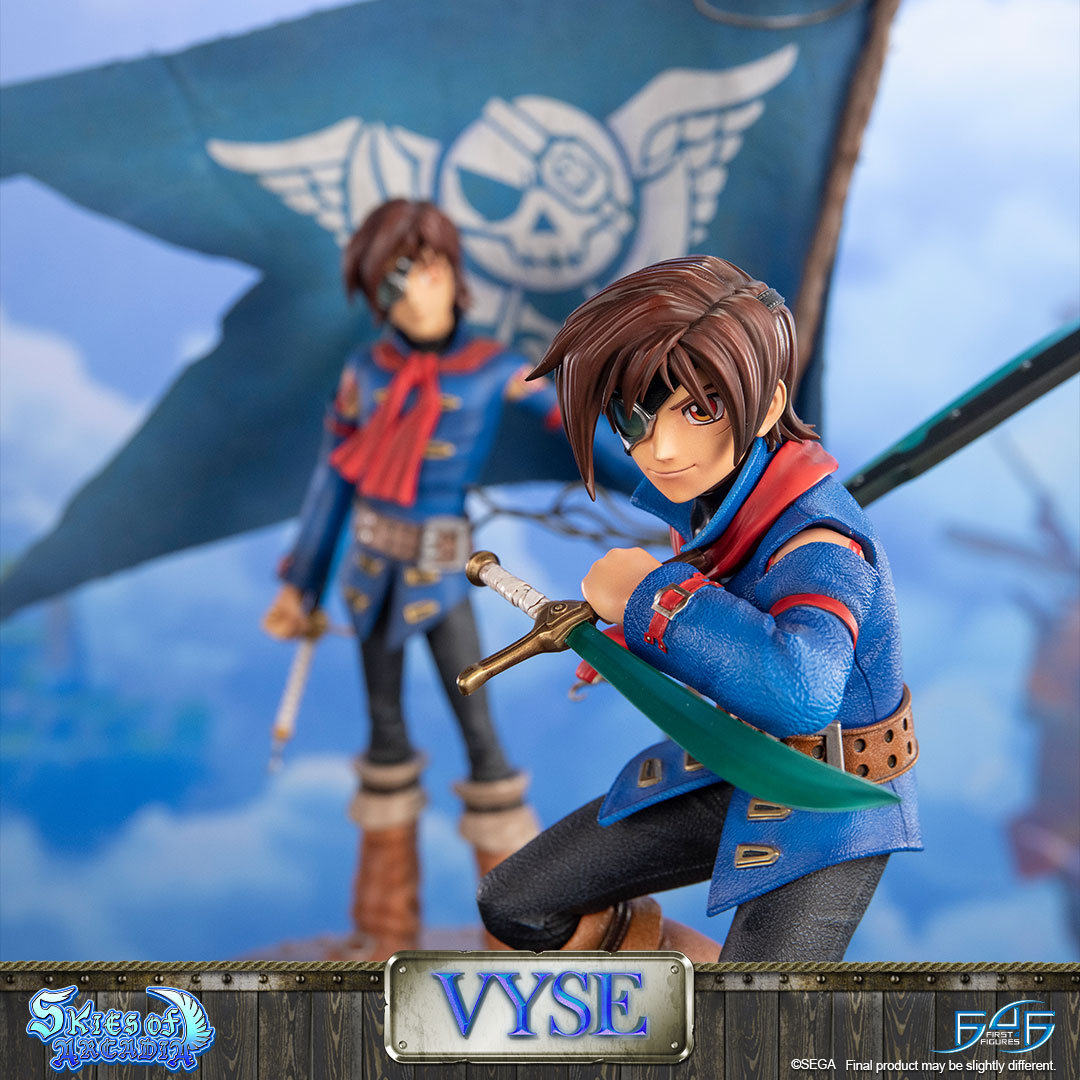 First4Figures's tweet image. VYSE PRE-ORDERS OPEN IN 11 DAYS!
Here is a quick peek of our Vyse statue, with our classic Vyse statue standing proudly in the background!
What was your first impression of Vyse when you first saw him in the game? Let us know in the comments!
Sign up here…