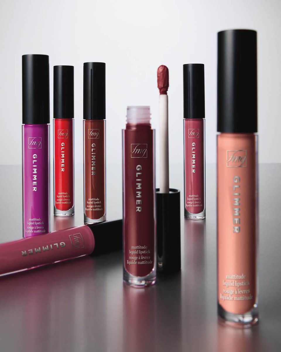 We heard you loud and clear!👂bit.ly/44Olswg

Our new and improved fmg Glimmer Mattitude Liquid Lipstick now with a transfer resistant formula! 💄✨