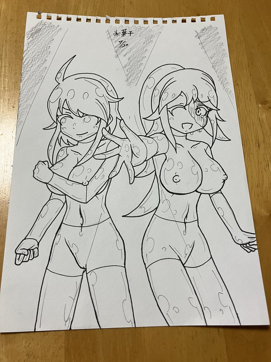 2日目は氷菓子さんとのオフ会でした

一枚目が変身妬の全裸石化..！
瞳ありの表情が癖にブッ刺さる！
太い外も参考になりまくる..

二枚目がスポットライト下でツヤツヤ固め途中な二人！
二人の固まってる部分の表情が笑顔なのに清の残っている部分が絶望感ある表情ですごく唆る！
オフ会ありがと〜！