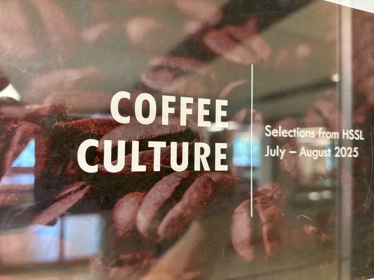 McGillLib's tweet image. 🌞July's Redpath Book Display explores coffee culture ☕ "Coffee is more than just a beverage, it’s a global ritual that connects people across cultures, borders, and generations." Learn more in a #newblogpost and browse + borrow! 📚 mcgill.ca/x/isA