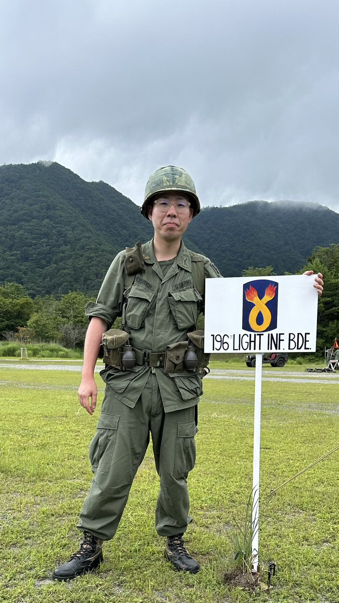 Heydrich_RSHA's tweet photo. 196軽歩兵旅団でアホカリに参加して来ました❗️
参加の皆さま、お疲れ様です‼️
前日の宴会ではsilverさんの3回忌でもあったので昔話に花が咲きました。

今回、196の看板を作りましたが韓国軍の看板を見たらもっと大きい看板作りたくなりましたw
#アホカリプス2025
#アホカリ https://t.co/vIryxLDIrT
