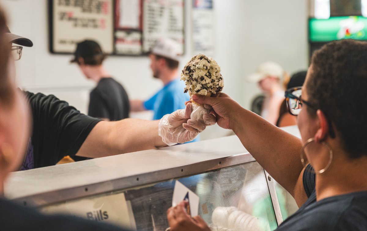 UNCG's tweet image. Celebrate #NationalIceCreamDay with a scoop from Greensboro’s own Yum Yum Better Ice Cream! 🍦
This Spartan spot has been serving our favorite homemade treats since 1906.