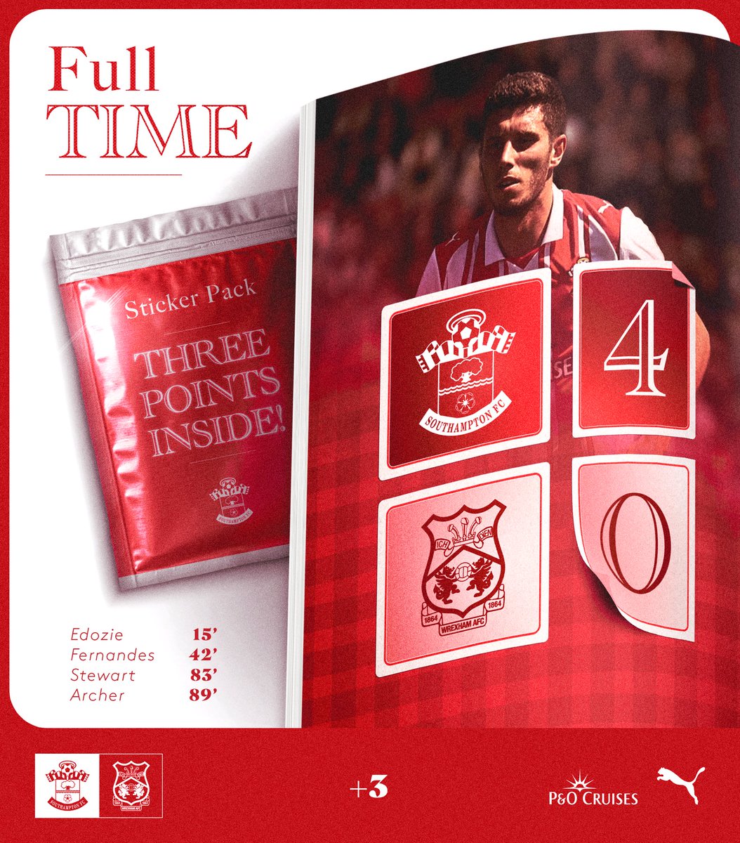 jtqdraws's tweet image. 馃帹 Social rebrand - sticker book style.
Wishful thinking with the opening day scoreline 馃馃徎
#saintsfc #graphicdesign @southamptonfc