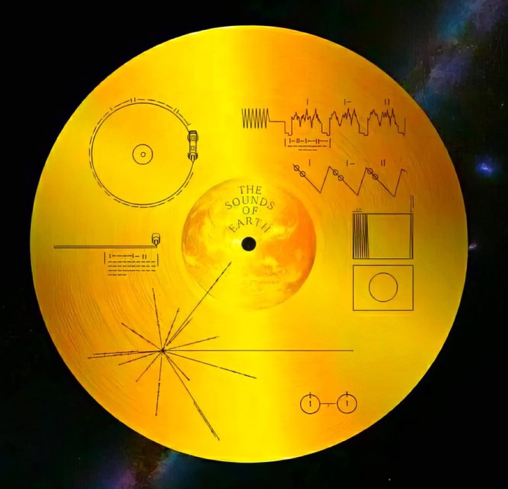Briankeating's tweet photo. 2800 years &amp; 13 billion miles apart. 

If you boarded a jet in the Bronze Age, you’d still have 500 years left to get to Voyager! https://t.co/O5S6fIUJ1q