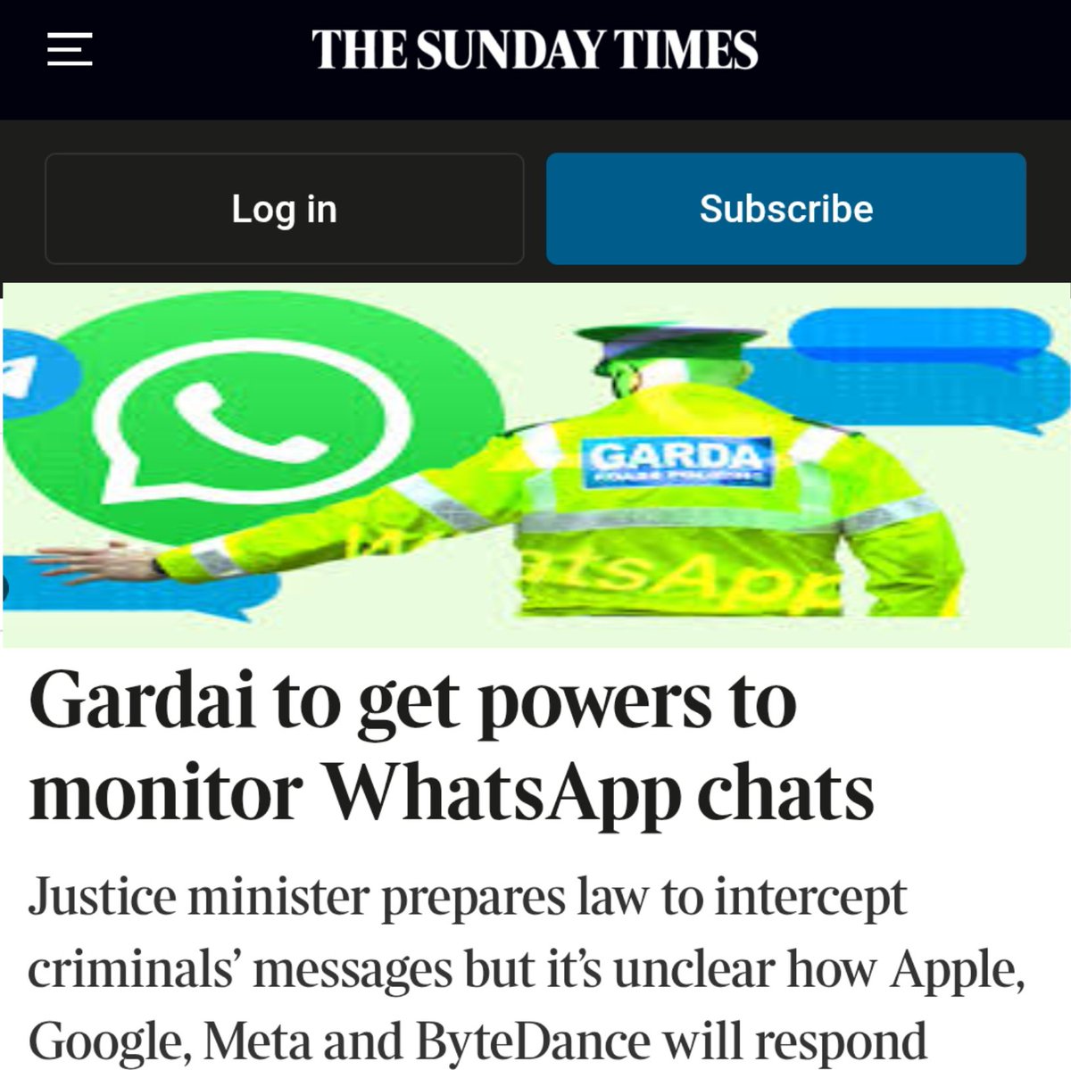 SuzieD755164's tweet image. Is Ireland 🇮🇪 turning into
Stasi East Germany 🇩🇪? What is the interpretation of "criminals". Does that include the so called "far right"?