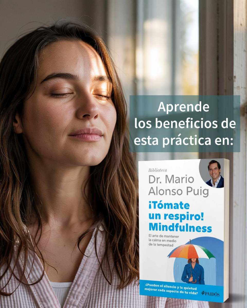 PlanetaLibrosMx's tweet image. Mario Alonso Puig nos descubre en este libro el mindfulness: prestar atención para ver las cosas tal y como son.
Con base científica y apoyado en una parte práctica para meditar, ¡Tómate un respiro! te enseña a mantener la calma en la tempestad 📘👉 planetadelibros.com.mx/libro-tomate-u…