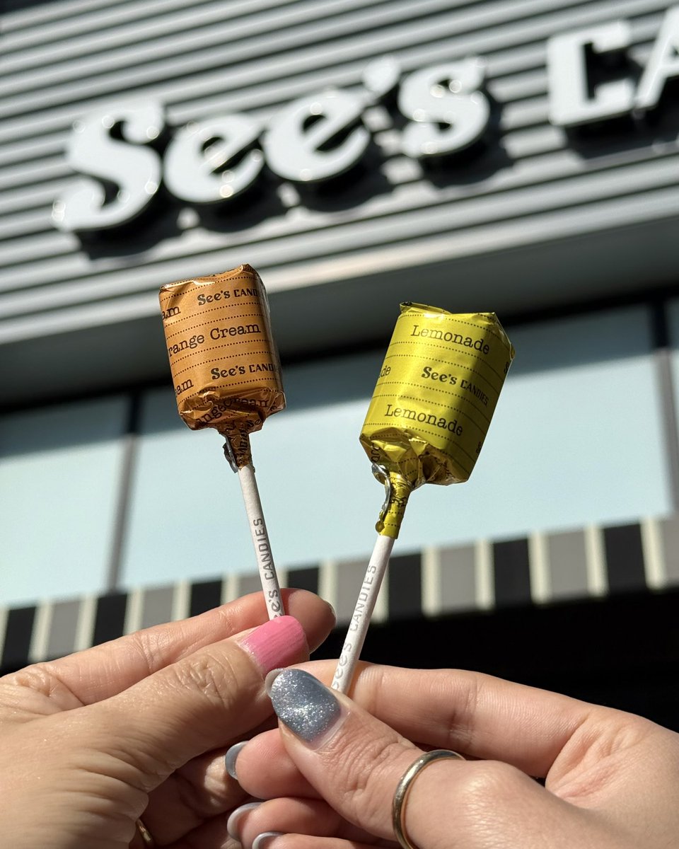 Happy National Lollypop Day! Visit your local See’s for a FREE Lolly to celebrate  🍭 🥳