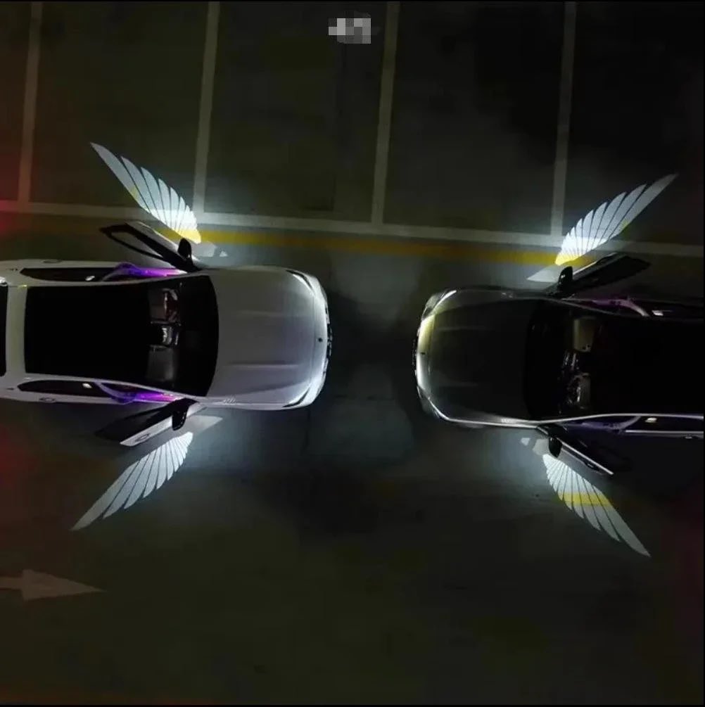 blueskykites's tweet image. Tesla angel wing projector—would you want one?