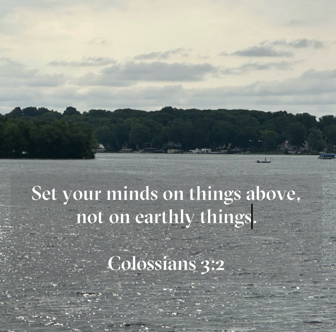 ScottWalker's tweet image. Set your minds on things above, not on earthly things.
Colossians 3:2