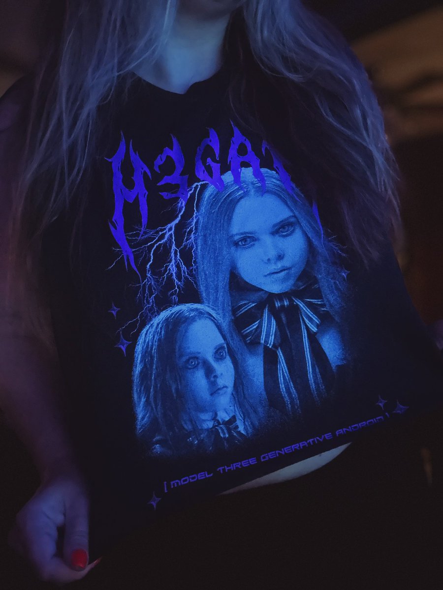tbaugh725's tweet image. Might f*ck around and watch M3GAN 2.0 today 💕⚡️
