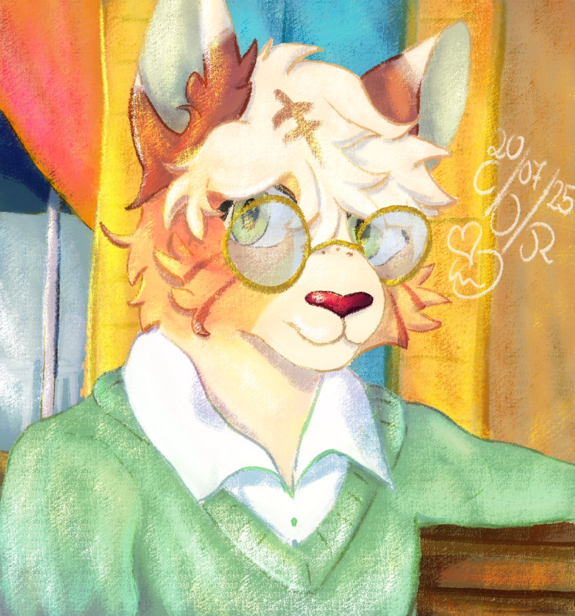Fifth artfight attack!  

Maurice belongs to: <a href="/galaxycubedd/">Yuki</a> 

#furry #furryart #artfight2025