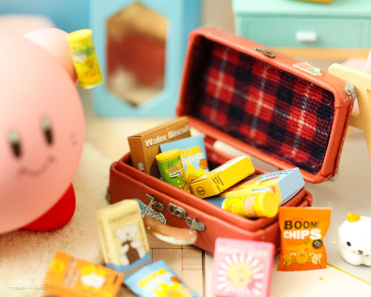 CaptDangerous64's tweet image. When they tell you to only pack the essentials ππ€£ #kirby