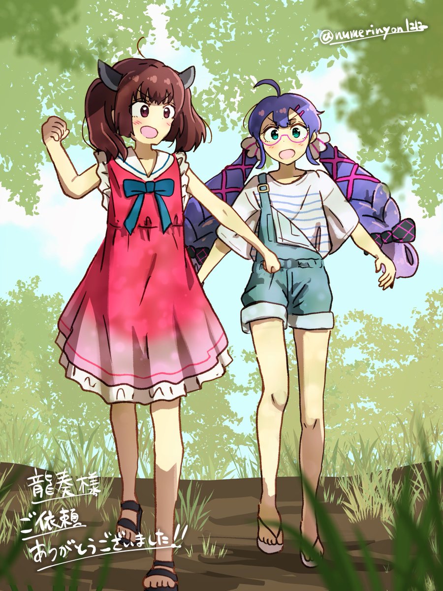 ぬめりにょん三世@イラスト集5月発売 tweet media