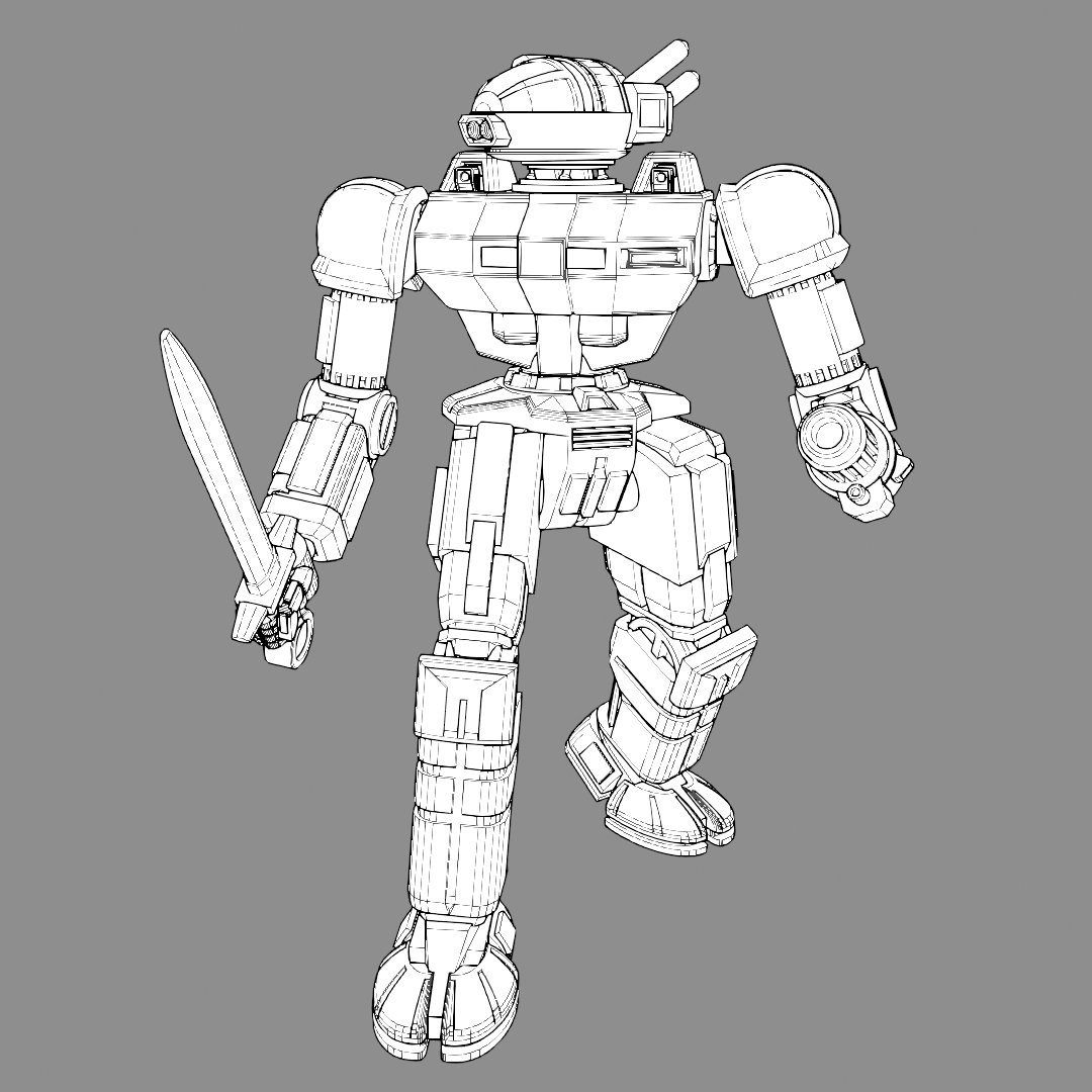 ardan_blade's tweet image. Perhaps the most insidious of the Quintain variants, the Liao model was not designed to serve the Capellan military, but to terrorize its citizens. Oft painted in FedCom colors, these Mechs would be deployed into restless areas to "remind" the locals of their hated foe.