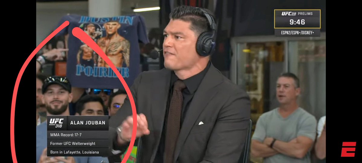TreDay2013's tweet image. My brother made it on ESPN! @ChaelSonnen let him get pretty close 😆