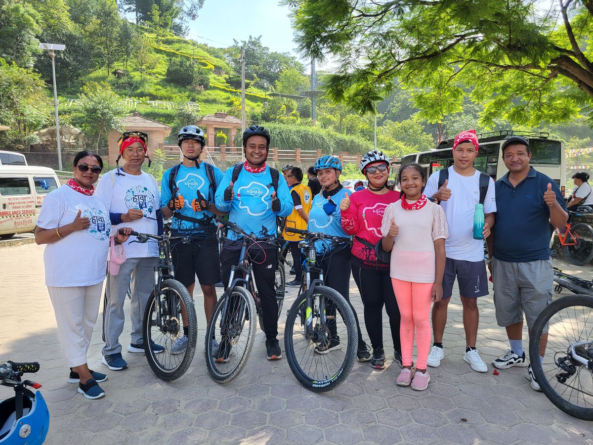 CE_Nepal's tweet image. Pedals slammed, spirits high—yesterday’s Kora Ride proved cycling isn’t just transport, it’s a REVOLUTION. Cleaner air, stronger community, Women Empowerment, unstoppable momentum. Who’s riding next? 🚲
#kora #CleanAir #cycling #womenempowerment