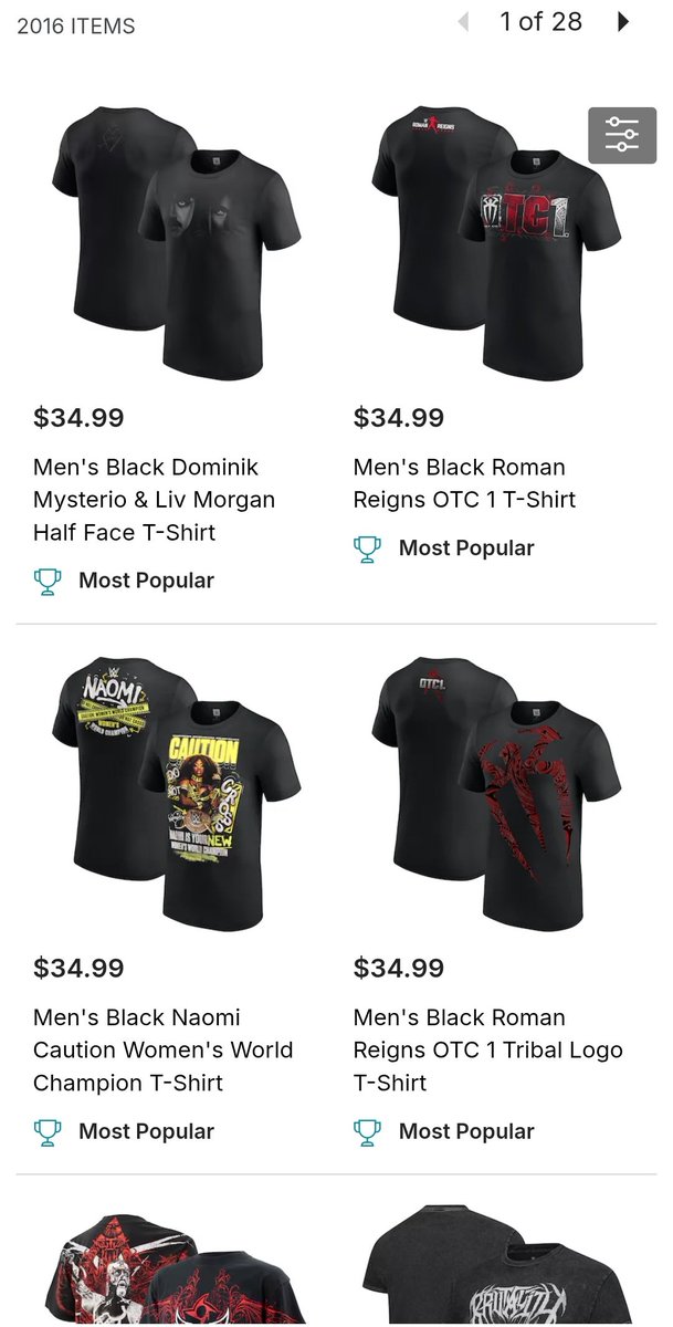Livdom's merch is yet again the top 1 seller at the wwe shop beating naomi's and roman reigns merchs!
Ain't no couple doing it like them ❤️‍🔥🤑
<a href="/WWE/">WWE</a>
