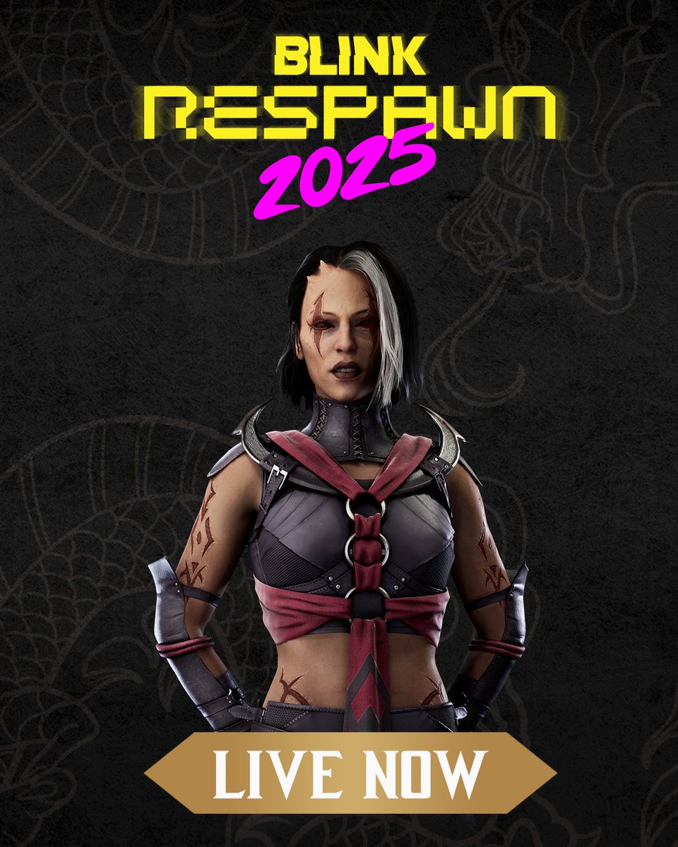 MortalKombat's tweet image. Champions will rise, dreams might crumble.
Top 8 is LIVE from Blink Respawn—don’t miss the carnage!
twitch.tv/netherrealm
youtube.com/@mortalkombat
tiktok.com/@mortalkombat