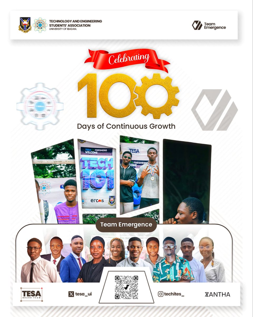 __iamsemaj_'s tweet image. 100 Days of Purpose!
100 Days of Progress!!
This journey was never about checking boxes or seeking applause. It has always been centered on you.
Today, we celebrate 100 days of unwavering commitment to serving every Techite