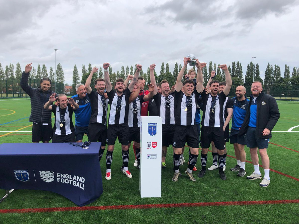 Carny come out as winners in the Tough to Talk trophy at the Cheshire FA HQ today! ⚽️ 🏆 

<a href="/Cheshire_FA/">Cheshire Football Association</a>