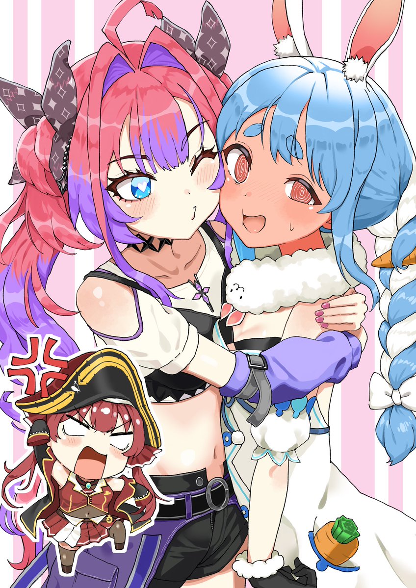 invi_elno's tweet image. Chuuuu‼︎
#ヴィヴィメイク #ぺこらーと