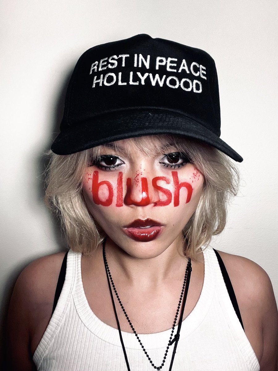 stompingplastic's tweet photo. blush hat! @kevinabstract https://t.co/xqQB6vE6O6