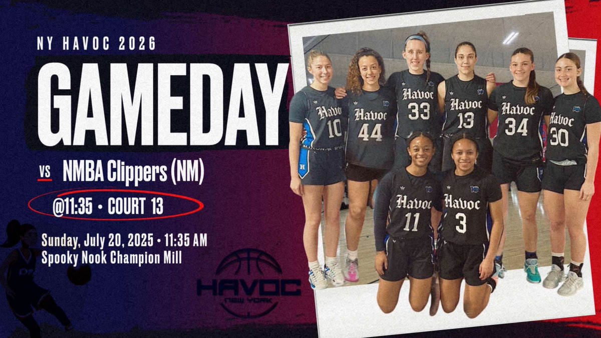 We are back on the court in a little over an hour!