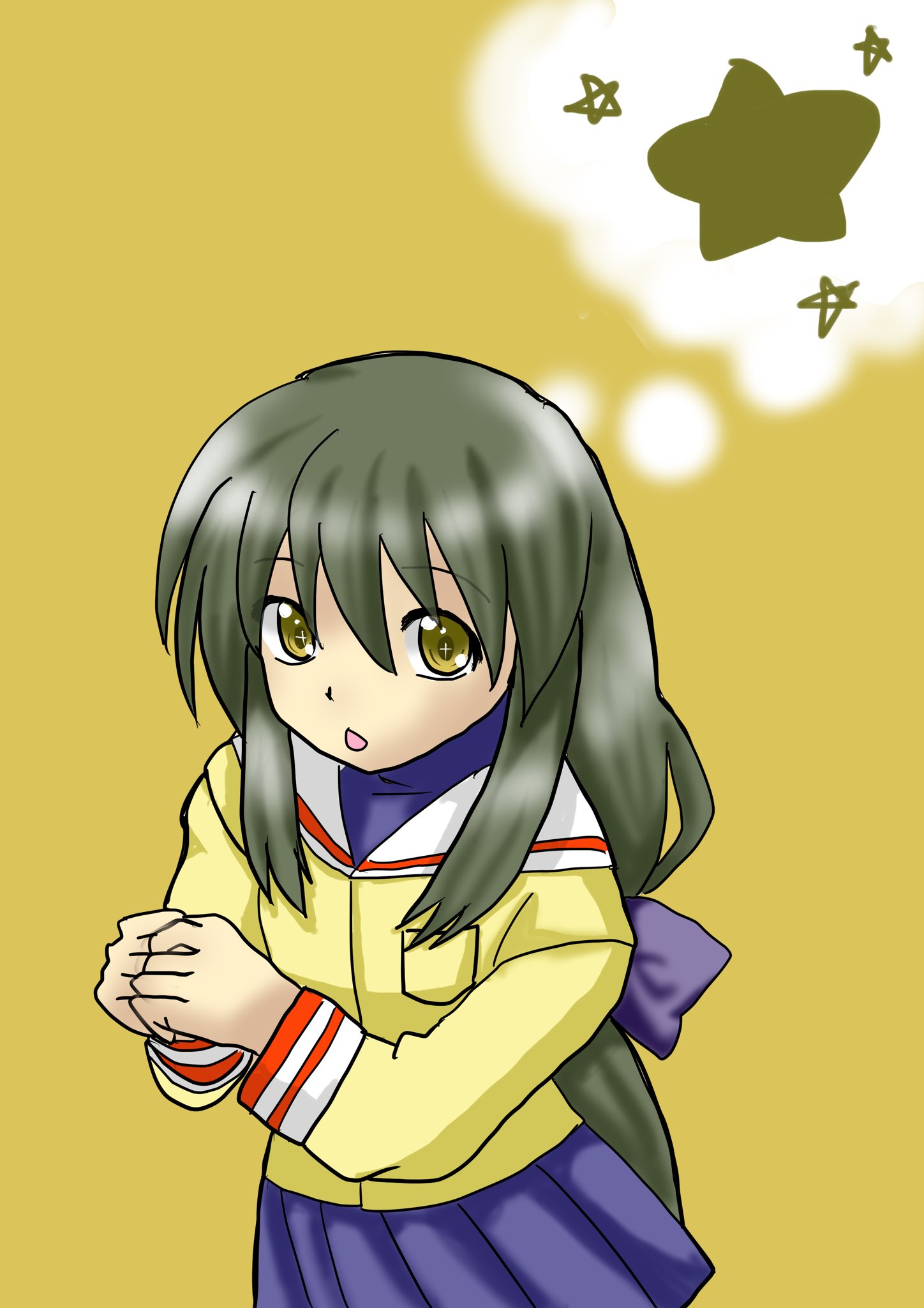 CLANNAD 伊吹風子　バースデー CLANNADバースデーギフトセット 伊吹風子 key ファスナー