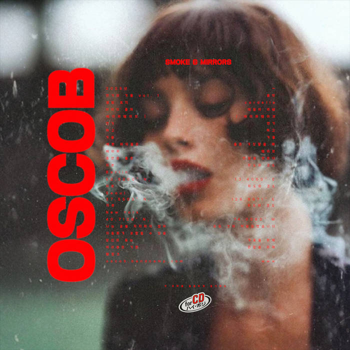 OSCOB: SMOKE &amp; MIRRORS (2025)
oscob.bandcamp.com/album/smoke-mi…
15 songs 50 min
レイトナイト・ムードからミステリアスなトーンへ…リンチさんの映画のスコア的ノワール…‼
#Vaporwave 🪞🎭🚬 #Doomjazz
From a #Latenight vibe, turns to a mysterious atmosphere… Noir, Lynchian film score-like…!!