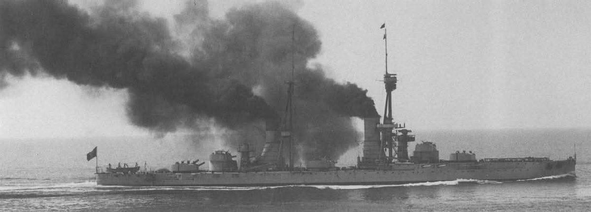 thegeneralboard's tweet image. Just like the Conte di Cavour class, the Duilio class also used a flexible mounting system for the 76mm (3") Model 1909 guns.
The Duilio class did utilize the same battery of 76mm (3") guns for providing protection against enemy torpedo boats. They were somewhat more important…