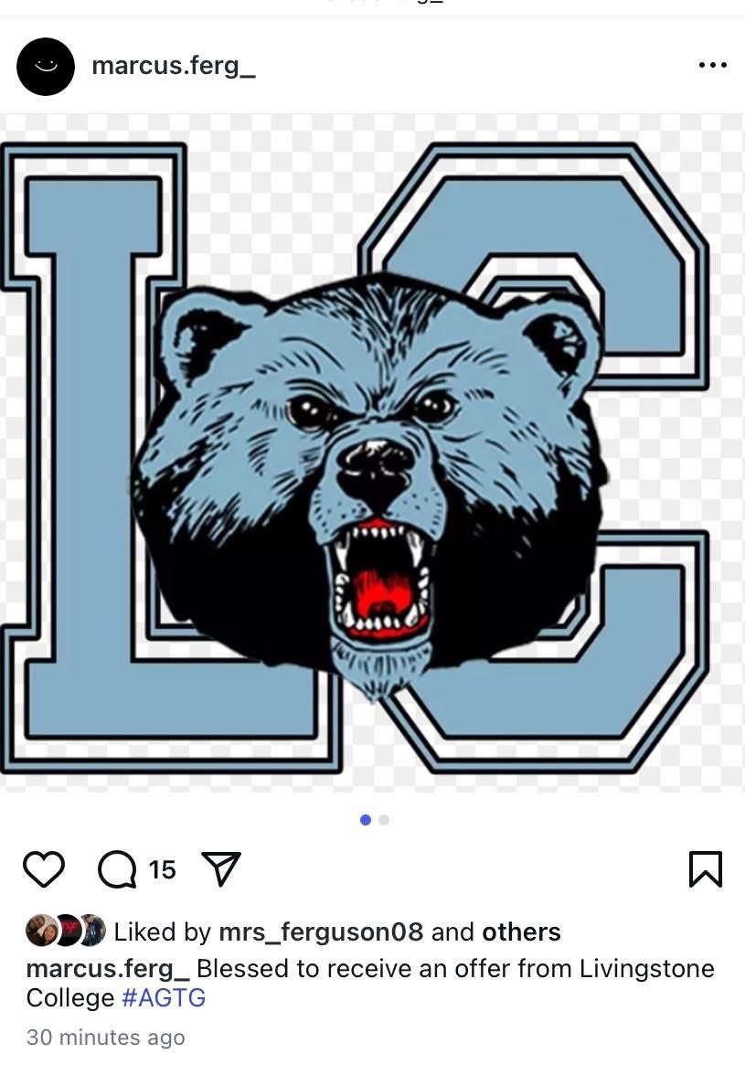 Saint Michael Catholic Warrior Football (@warriorfbsmhs) on Twitter photo Congratulations <a href="/marcusjr_07/">Marcus Ferguson Jr</a> on your offer from <a href="/Livingstone_Fb/">Livingstone College Football</a> <a href="/CoachWaters_/">Brock Waters</a> Marcus is a 4.5 honors GPA. A D1 1st Team unanimous All-State RB and a tremendous leader. Let’s go 7!! <a href="/WarriorCoachBr1/">@Warrior_Coach_Brown</a> <a href="/thecoachkeke/">Keke Reynolds</a> <a href="/CoachNice_SMHS/">" DB WHISPERER " Demetrius Sanderlin - Lucas</a> <a href="/Luck2fastt/">Lucky Whitehead</a> <a href="/K9Finley/">Randall</a> Congratulations <a href="/marcusjr_07/">Marcus Ferguson Jr</a> on your offer from <a href="/Livingstone_Fb/">Livingstone College Football</a> <a href="/CoachWaters_/">Brock Waters</a> Marcus is a 4.5 honors GPA. A D1 1st Team unanimous All-State RB and a tremendous leader. Let’s go 7!! <a href="/WarriorCoachBr1/">@Warrior_Coach_Brown</a> <a href="/thecoachkeke/">Keke Reynolds</a> <a href="/CoachNice_SMHS/">" DB WHISPERER " Demetrius Sanderlin - Lucas</a> <a href="/Luck2fastt/">Lucky Whitehead</a> <a href="/K9Finley/">Randall</a>