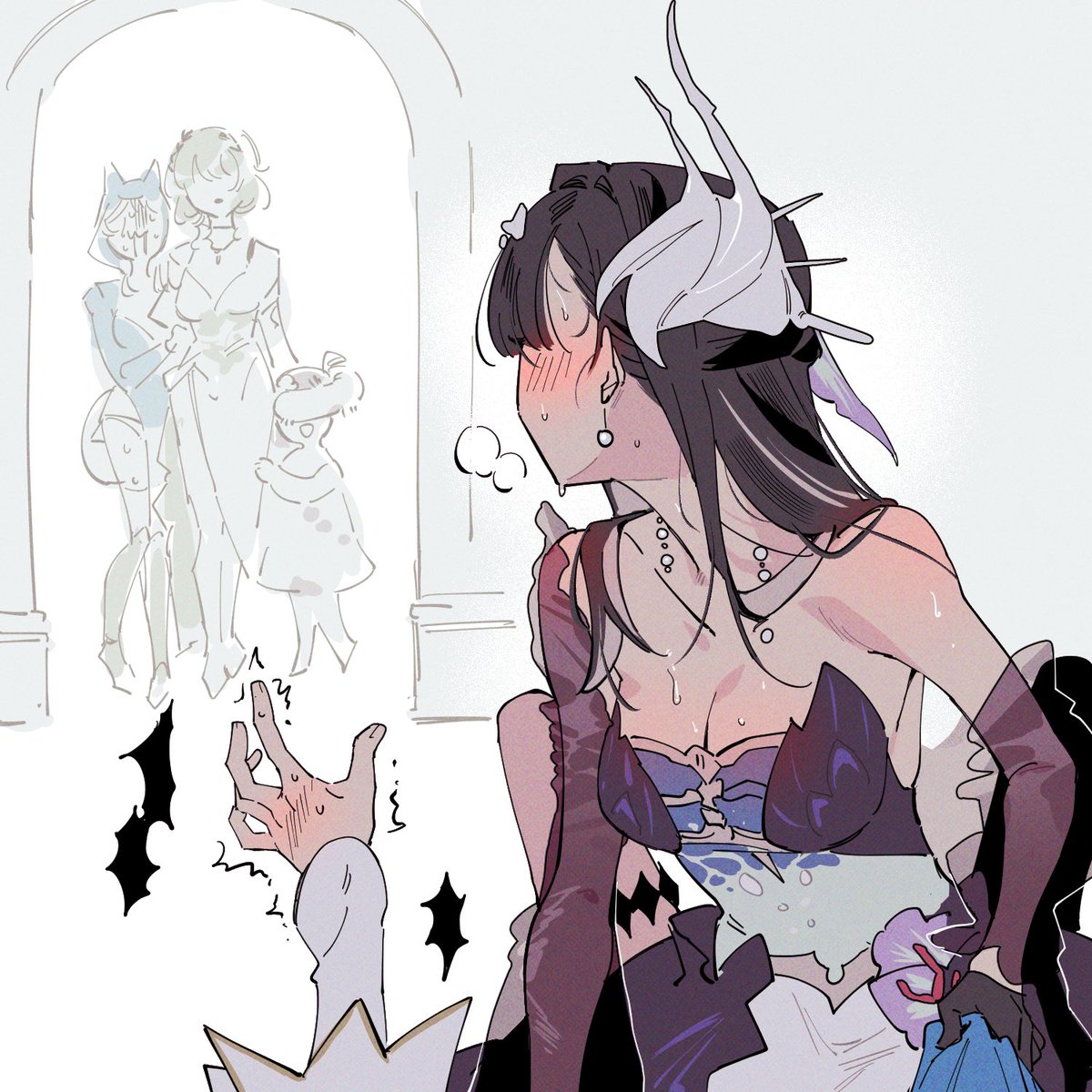 글래디오럼 경이 주군을...!