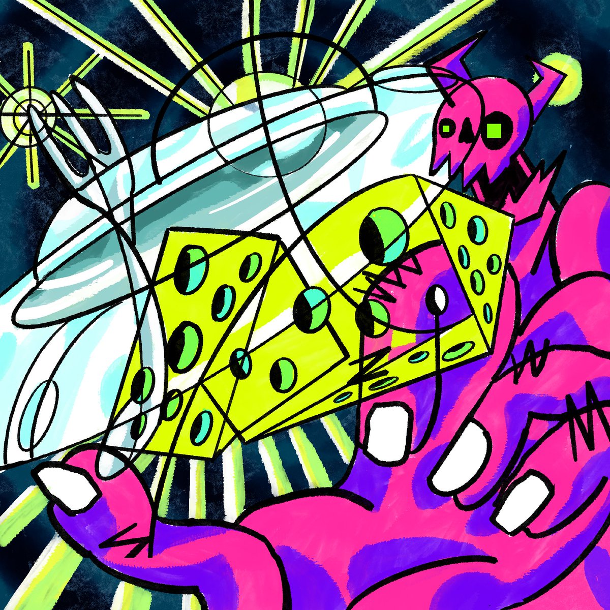 xeriesjame_art's tweet image. When the Cheese Falls