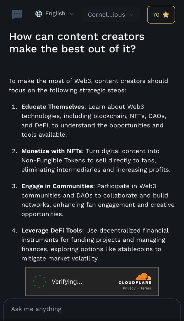 ChuntersNode🐦🔥 (@chunter0001) on Twitter photo I feel Proper introduction needs to be done about <a href="/Mira_Network/">Mira (3/3)</a>
Most devs talk about scaling AI apps.
Few actually build the rails to make it effortless.
I’ll recommend you think of Mira as the connective tissue between your app and every major LLM provider e.g OpenAI, I feel Proper introduction needs to be done about <a href="/Mira_Network/">Mira (3/3)</a>
Most devs talk about scaling AI apps.
Few actually build the rails to make it effortless.
I’ll recommend you think of Mira as the connective tissue between your app and every major LLM provider e.g OpenAI,