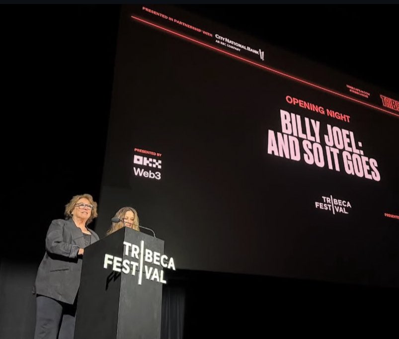 I am so pleased and proud of of our Anthony's post as he writes: I was lucky to have been an assistant camera operator on
HBO Max's new Billy Joel
documentary, "And So It Goes." It was an incredible experience with very lovely people and as an added bonus, my shot made it in the