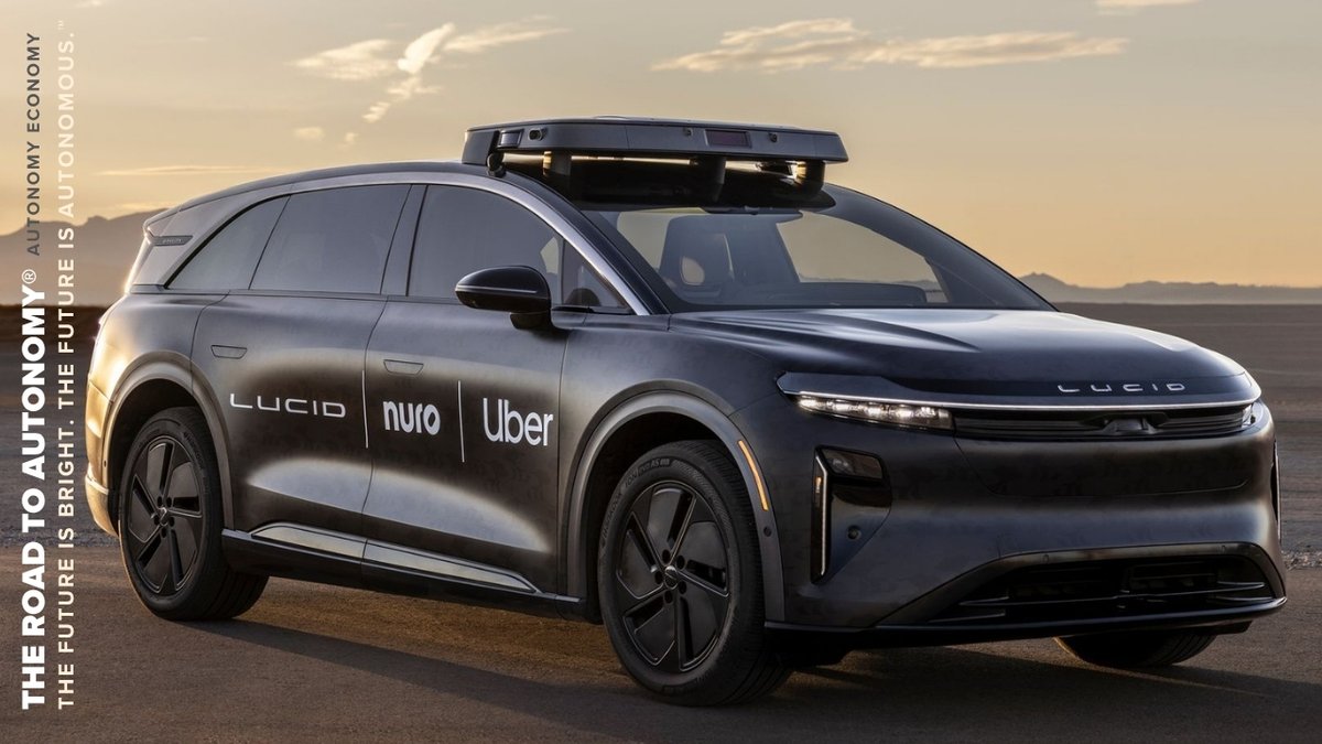 RoadToAutonomy's tweet image. This Week in the Autonomy Economy presented by @Koop_AI, the robotaxi service area war in Austin heated up, @Uber reaffirmed their global ambitions with the announcement of its @LucidMotors and @Baidu_Inc deals, and @BedrockRobotics emerged from stealth with $80 million in…