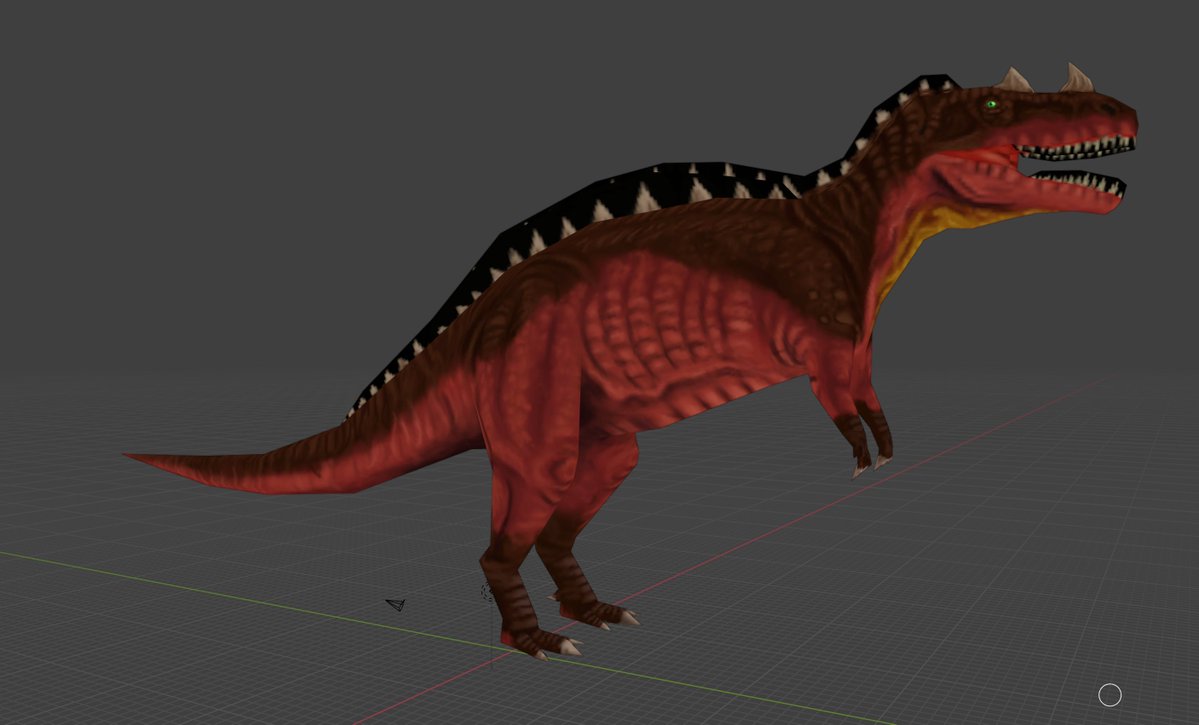 Berlography's tweet image. A small look back at the last half a year of modeling:
- Ceratosaurus, my first model. January
- Ampelosaurus: March
- Gigantosaurus: May
- Dilophosaurus: one of my first self rigged models. July