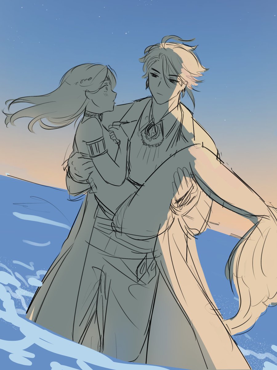 #1drwrhaino
Theme : Sea
I’ll finish these properly some other time