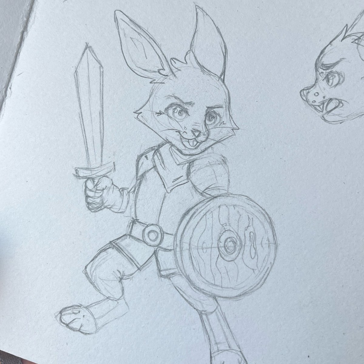 Quick sketch while on the train from vacation :)