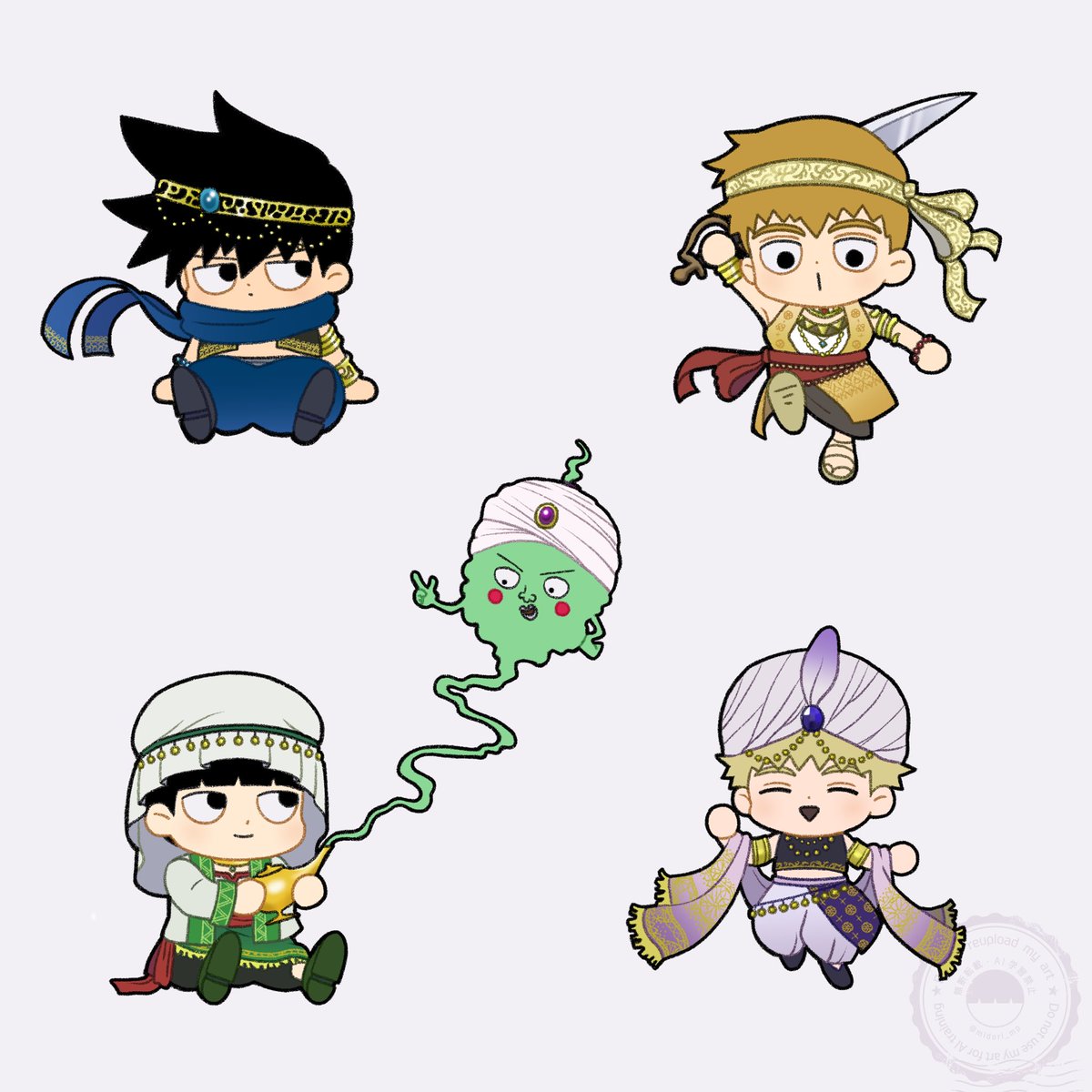 midori_mp's tweet image. アラビアン